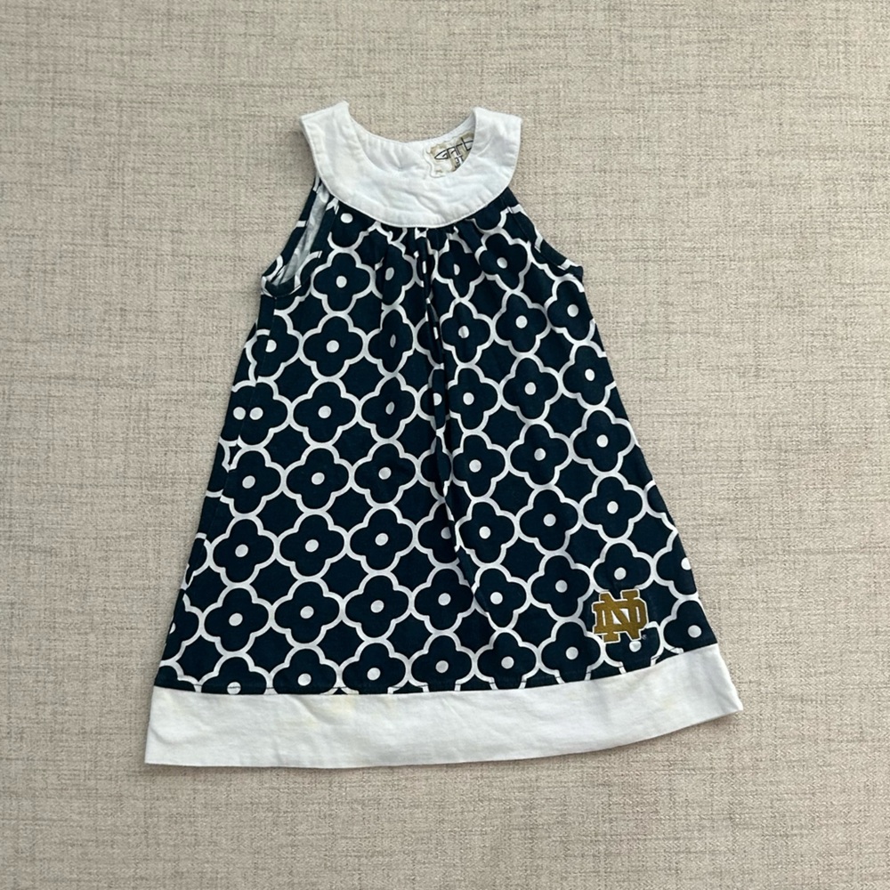 Notre Dame Toddler Girls Dress Size 3T